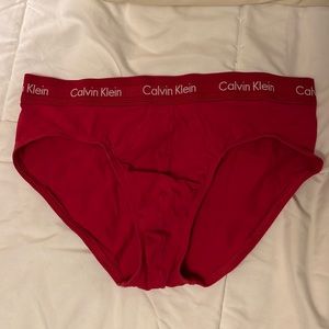 Calvin Klein cotton stretch, briefs size extra large good condition